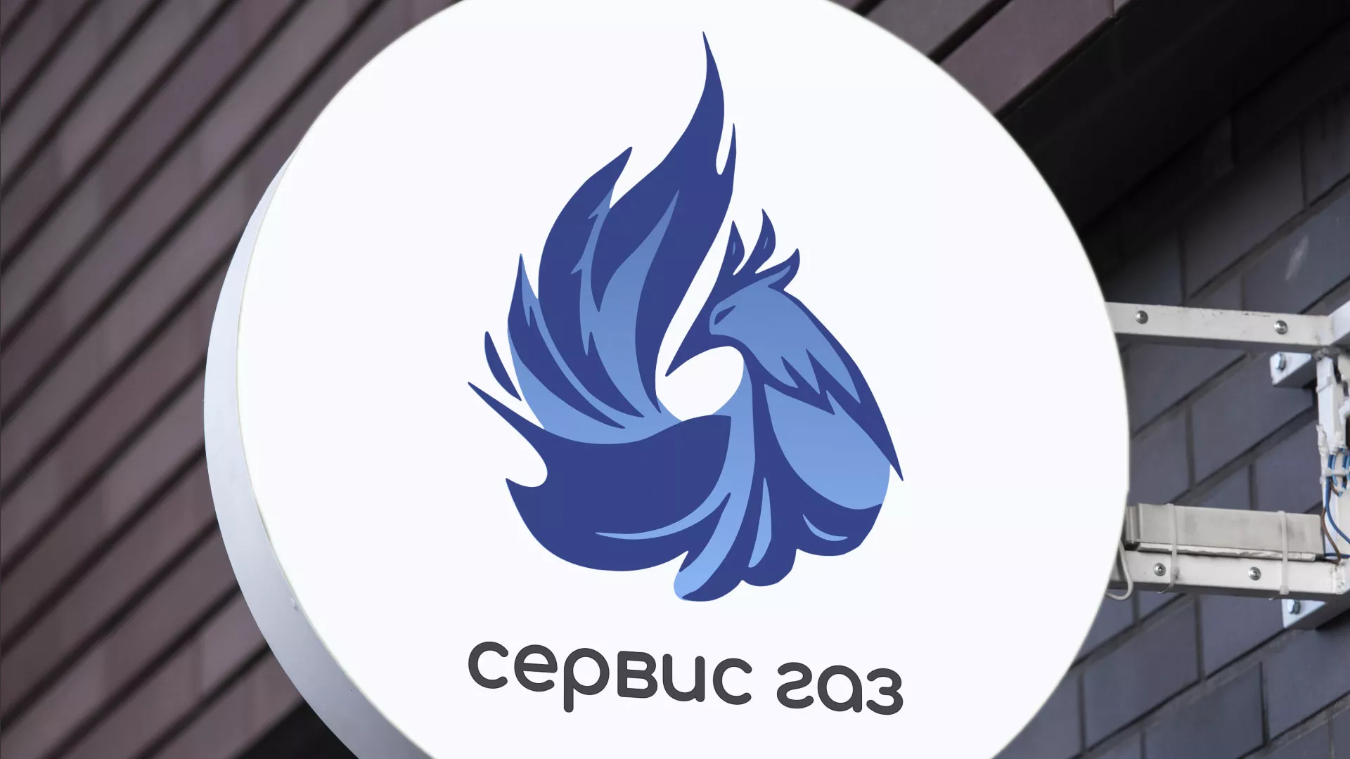Создание логотипа «Сервис газ» в Полесске